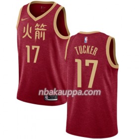 Houston Rockets PJ Tucker 17 2018-19 Nike City Edition Punainen Pelipaidat Swingman - Miesten